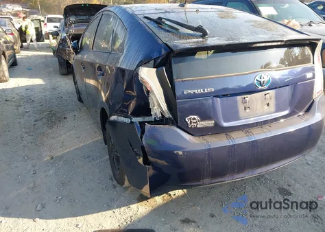 2015 Toyota Prius Three из США, поврежденный, VIN JTDKN3DU2F0469107